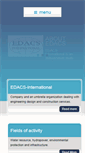 Mobile Screenshot of edacs-international.com