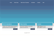 Tablet Screenshot of edacs-international.com